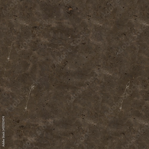 Dark brown marble texture with natural pattern. Seamless square background  tile ready.
