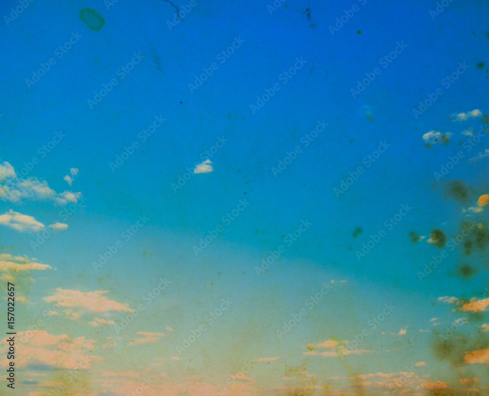 Fototapeta premium Grunge image of sky background.