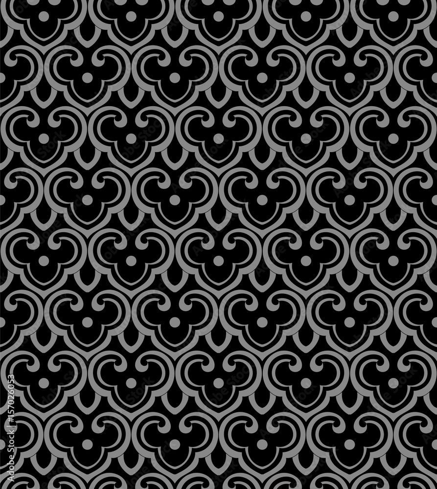 Antique seamless background Chinese curve spiral cross scale chintz Antique seamless background Chinese curve spiral cross scale chintz