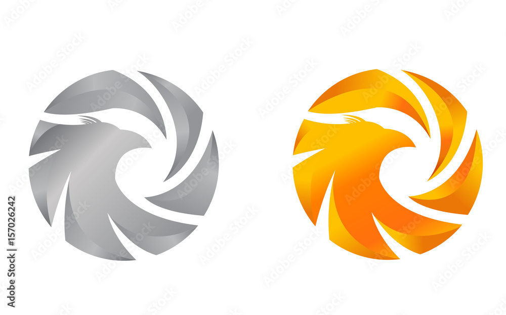 Eagle Logo Illustration Design Eagle Logo Illustration Design