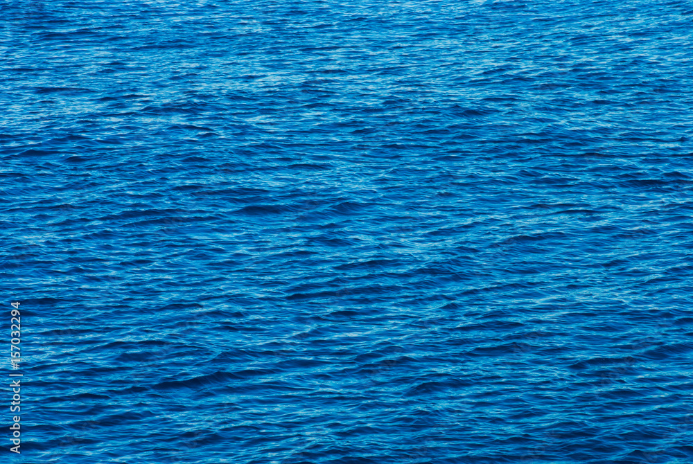 Obraz premium Sea surface aerial view