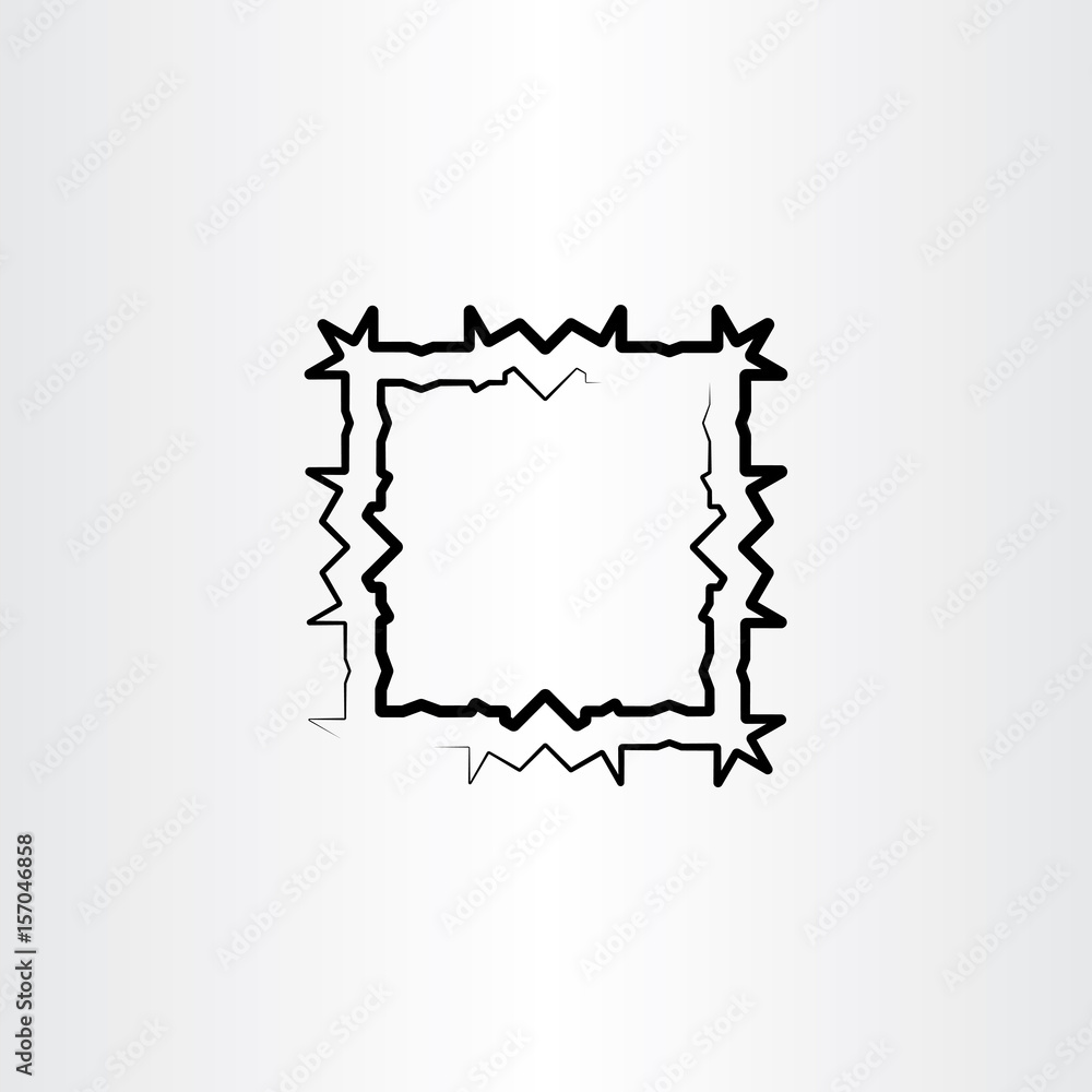 abstract square black frame vector background abstract square black frame vector background