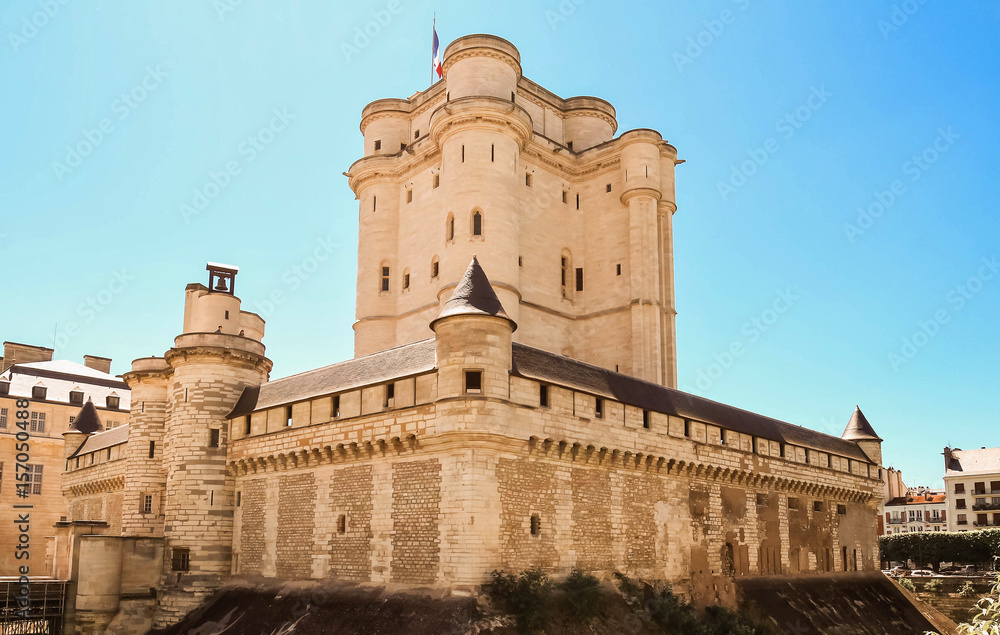 The Vincennes is historical castle located at the east of Paris, France.