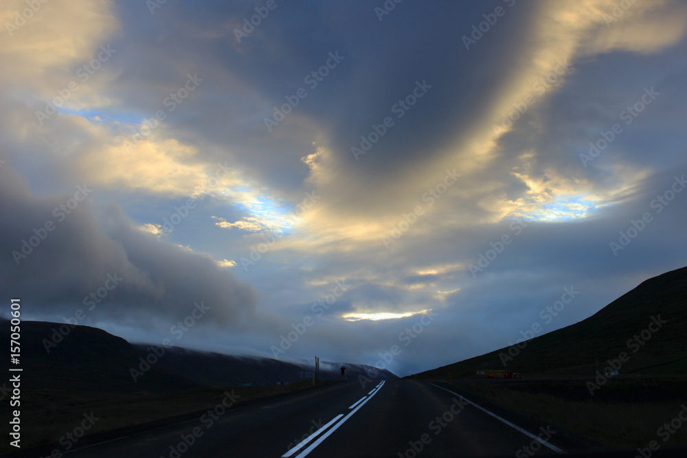 Iceland M1 Road