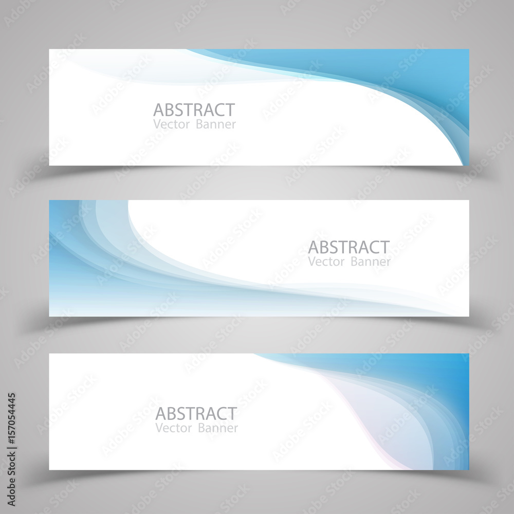 Set of banner templates Modern abstract Vector Illustration. Set of banner templates Modern abstract Vector Illustration.