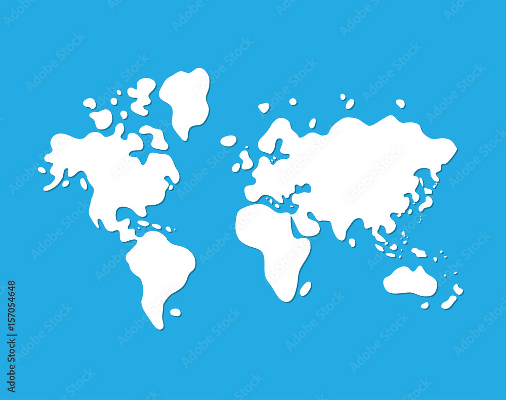 World map icon.