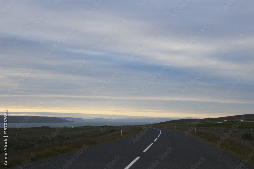 Iceland sunset Iceland sunset