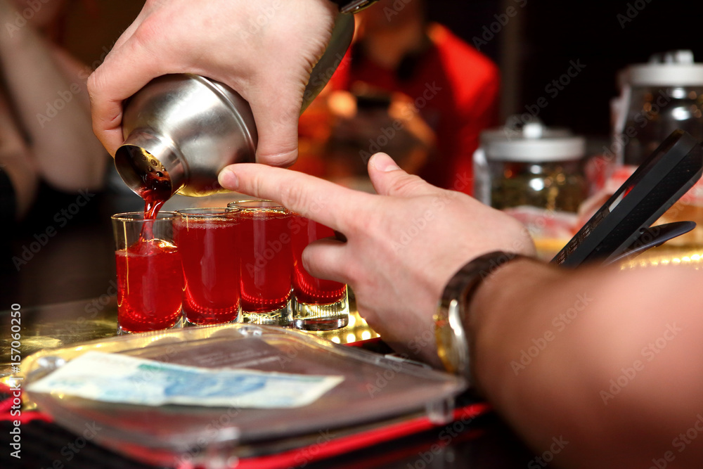 Naklejka premium vodka