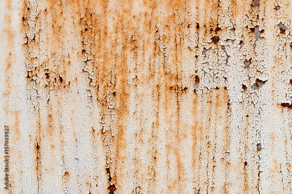 A background of peeling paint and rusty old metal A background of peeling paint and rusty old metal