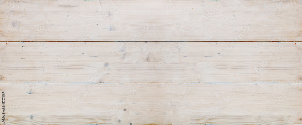 White wooden planks background White wooden planks background