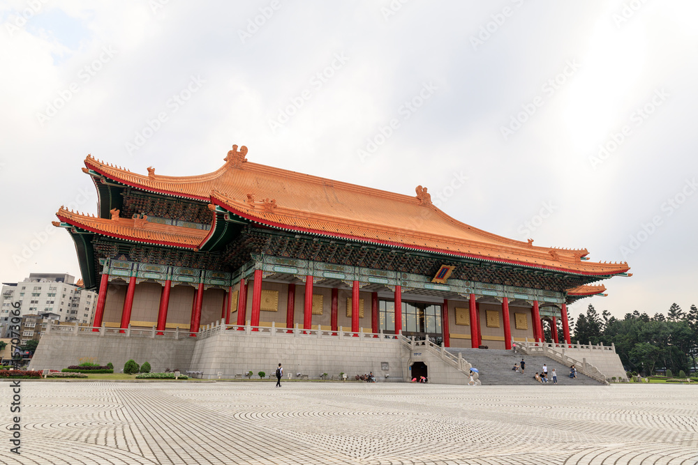 Fototapeta premium TAIWAN, TAIPEI - May 23, 2017 National Concert Hall of Taiwan