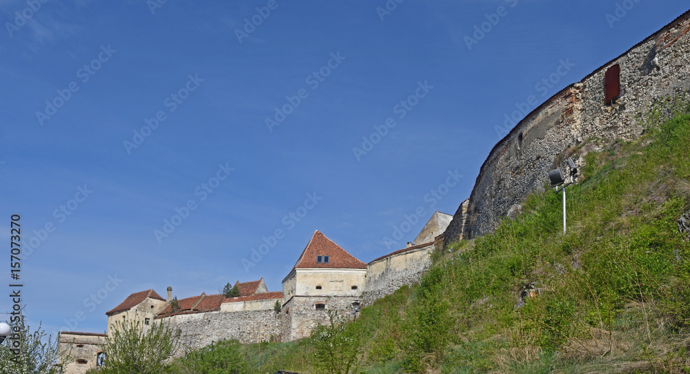 rasnov, Medieval, fortress, citadel, Brasov, Transylvania, Romania, walls, tower, old, castle