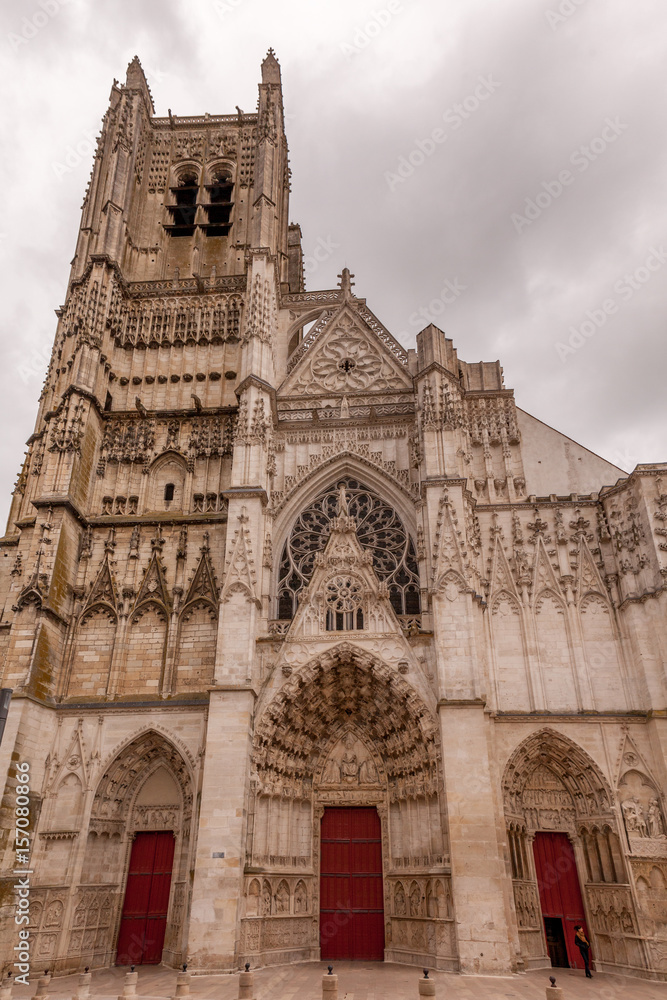 cathédrale saint-étienne, Auxerre, France