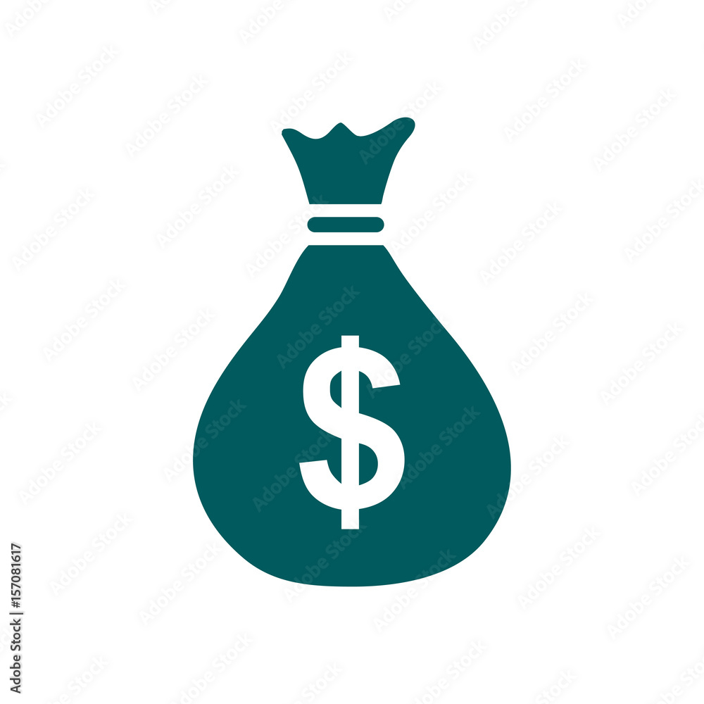 Dollar USD currency symbol. Flat design style. Dollar USD currency symbol. Flat design style.