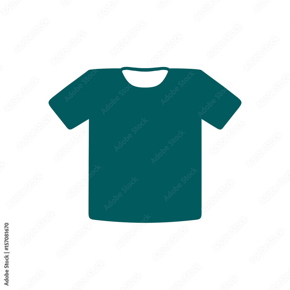 T-shirt sign icon. Clothes symbol. Flat design style. T-shirt sign icon. Clothes symbol. Flat design style.