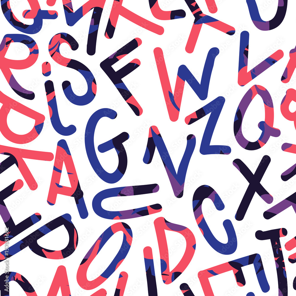 Seamless pattern graffiti Seamless pattern graffiti