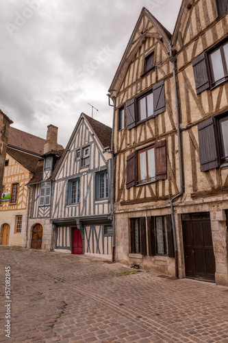 Maison à colombages, Auxerre, France