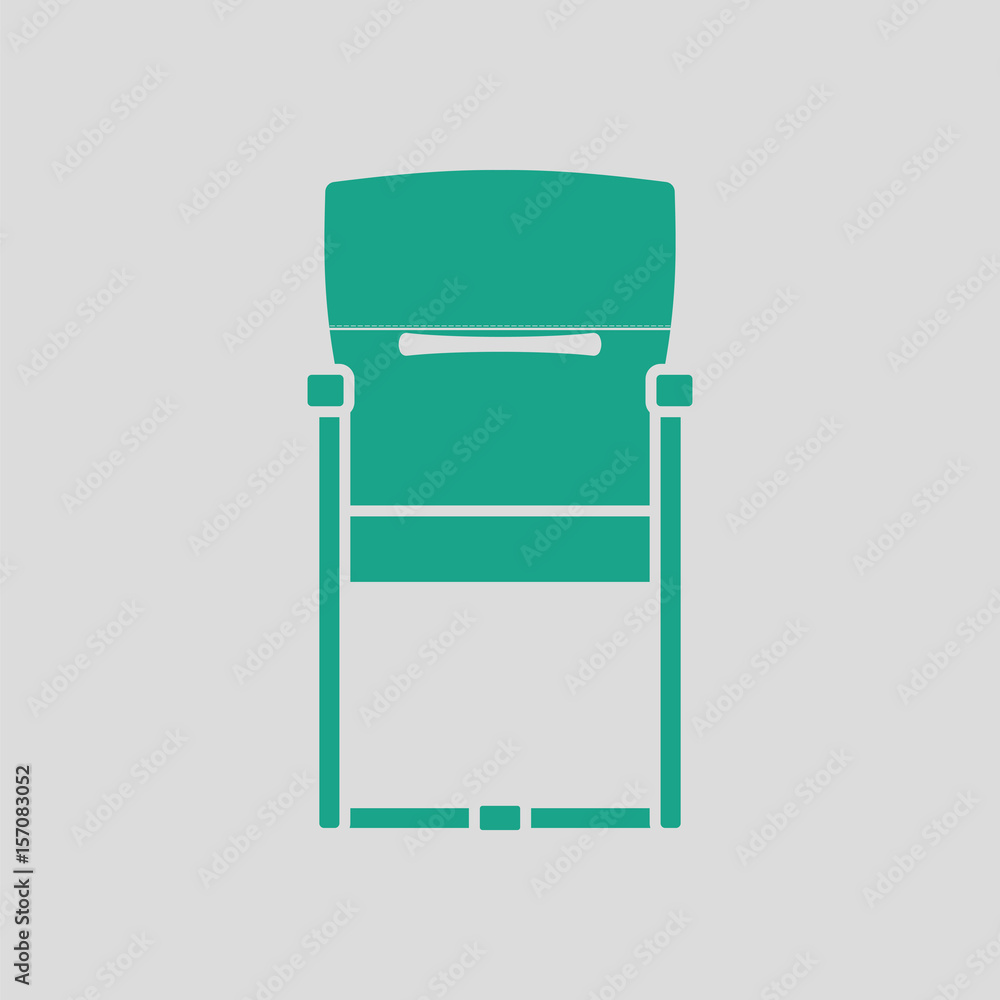 Guest office chair icon