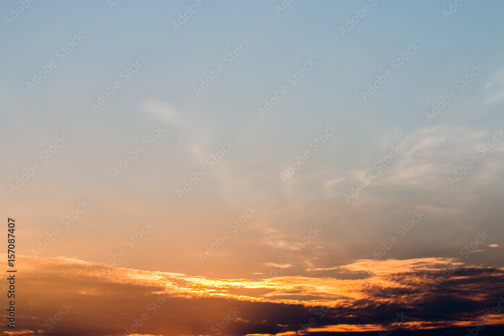 colorful dramatic sky with cloud at sunset colorful dramatic sky with cloud at sunset