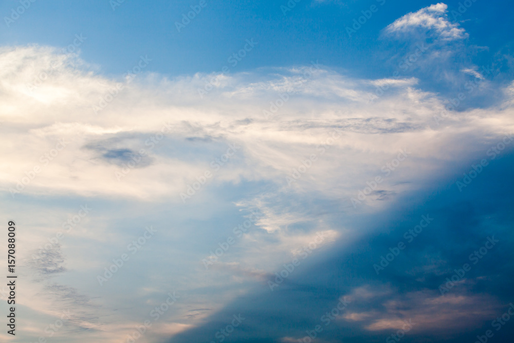 colorful dramatic sky with cloud at sunset colorful dramatic sky with cloud at sunset