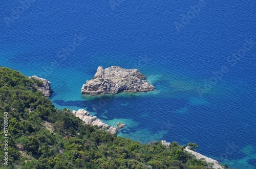 Obraz na płótnie an der Küste der Insel Cres bei Lubnice w salonie