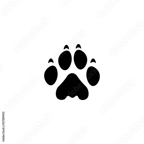 lion paw print