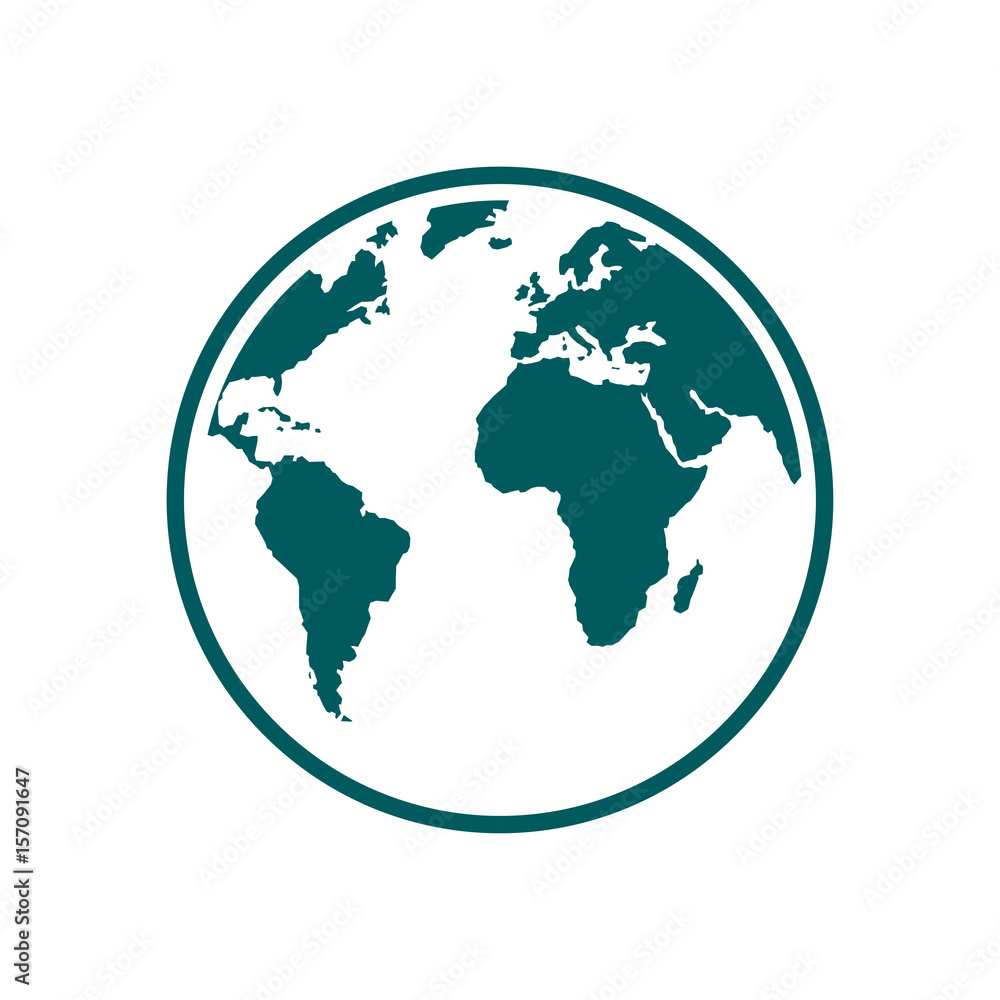 Globe icon. Traveling on the planet Earth. Trip around the world. Globe icon. Traveling on the planet Earth. Trip around the world.