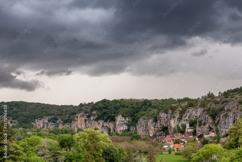 Uxellodunum et Gluges, Lot, France