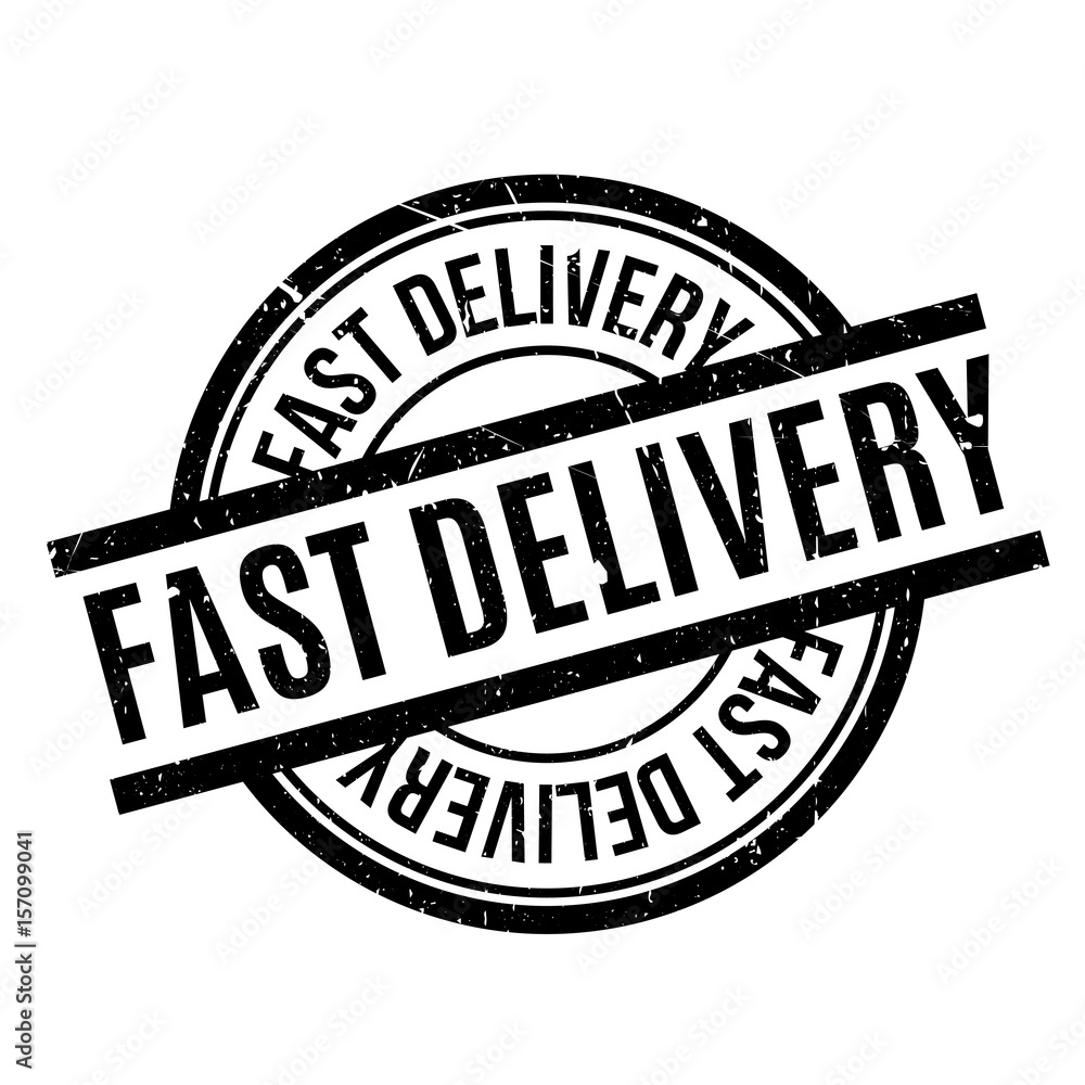 Fast Delivery rubber stamp. Grunge design with dust scratches. Effects can be easily removed for a clean, crisp look. Color is easily changed. Fast Delivery rubber stamp. Grunge design with dust scratches. Effects can be easily removed for a clean, crisp look. Color is easily changed.