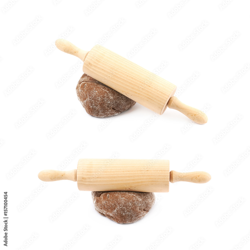 Cookie dough ball isolated Cookie dough ball isolated