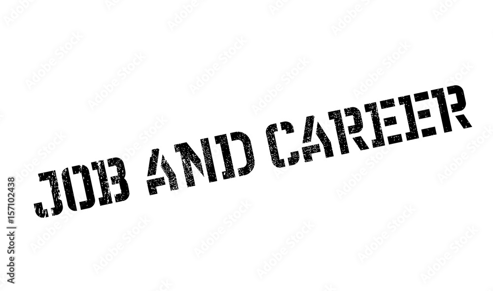 Job And Career rubber stamp. Grunge design with dust scratches. Effects can be easily removed for a clean, crisp look. Color is easily changed. Job And Career rubber stamp. Grunge design with dust scratches. Effects can be easily removed for a clean, crisp look. Color is easily changed.