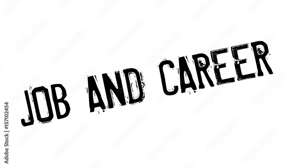 Job And Career rubber stamp. Grunge design with dust scratches. Effects can be easily removed for a clean, crisp look. Color is easily changed. Job And Career rubber stamp. Grunge design with dust scratches. Effects can be easily removed for a clean, crisp look. Color is easily changed.