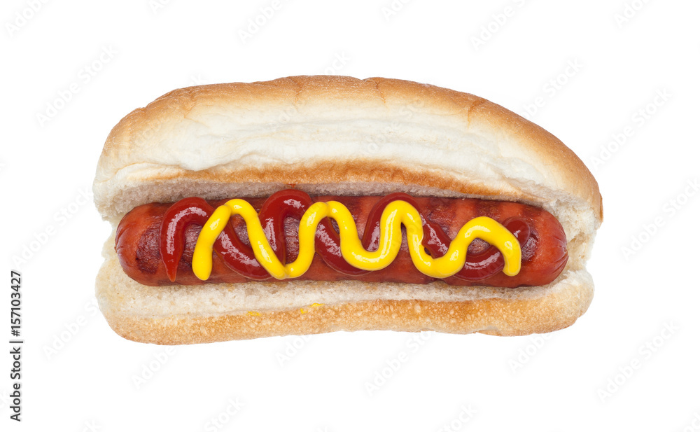 Grilled hotdog Grilled hotdog