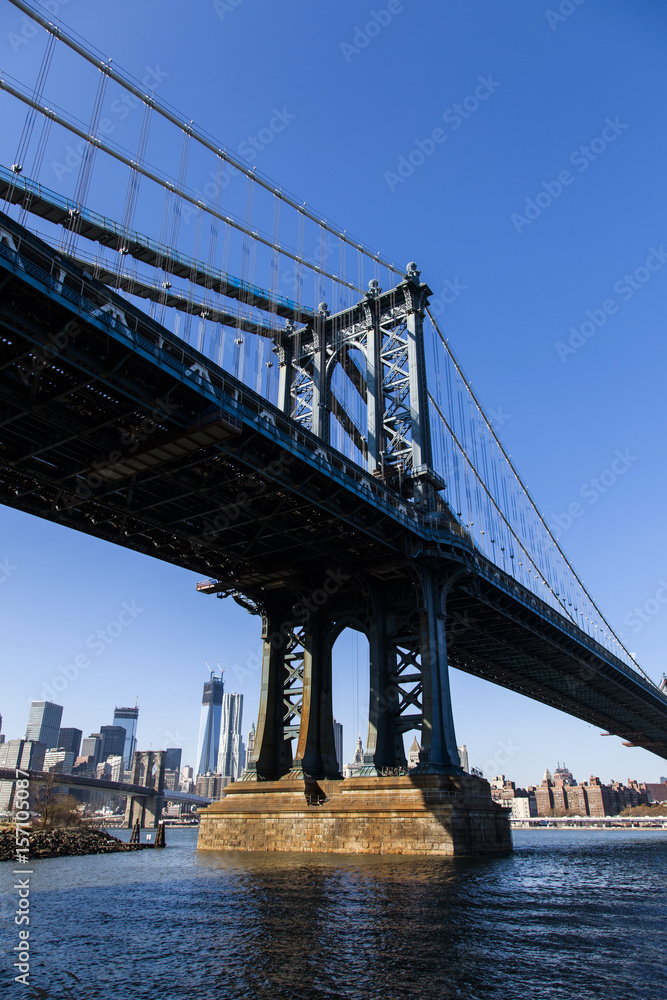 Brooklyn Bridge and Manhattan Skyline Brooklyn Bridge and Manhattan Skyline