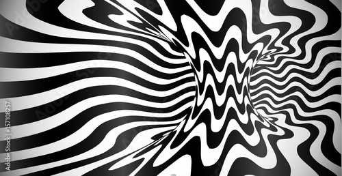 Obraz na płótnie spirala ruch tunel fala