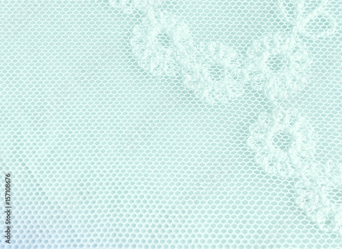 Fragment Of A Pastel Floral Lace Background