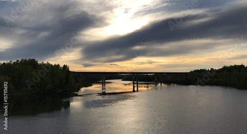 Bridge at Sundown