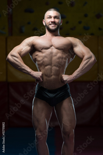 Portrait Of A Physically Fit Muscular Man