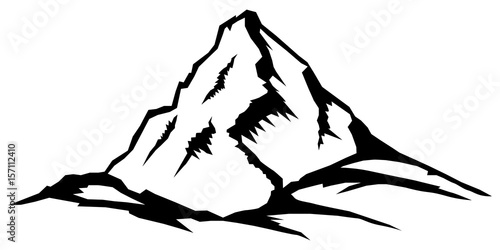 mountain peak, landscape series