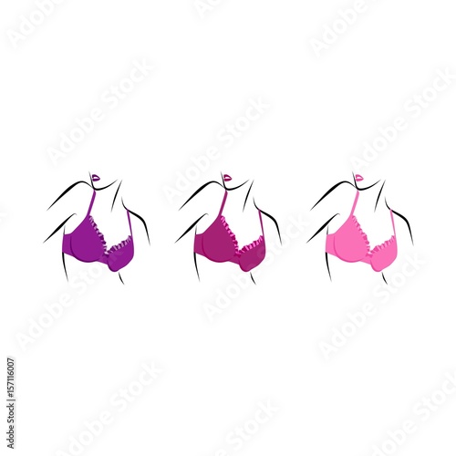 Bra vector illustration
