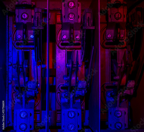 electric switches lightpainted photo