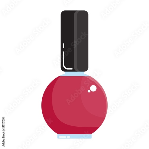 bottle nail polish round