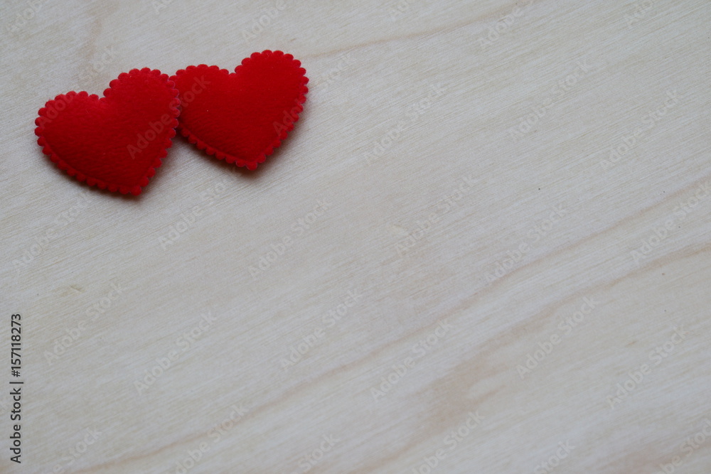 Heart sign on wood background, love valentine concept with empty space for text Heart sign on wood background, love valentine concept with empty space for text