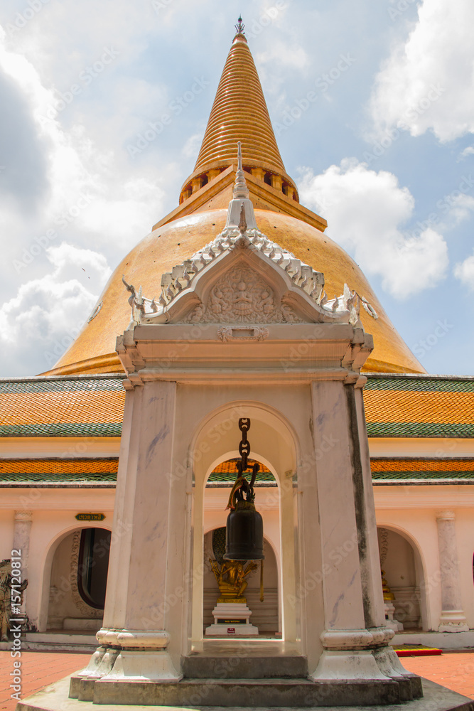 Phra Pathom Chedi,Big stupa at Thailand