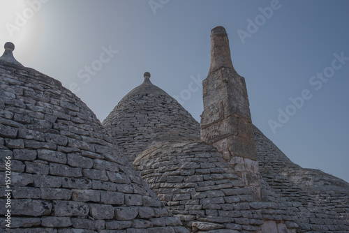 Trullo  controversial houses. Puglia. Italy