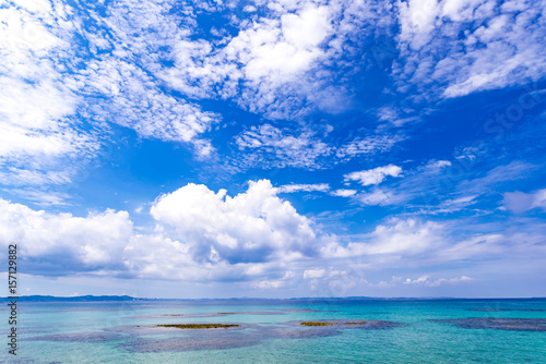 Fototapeta Naklejka Na Ścianę i Meble -  Sea, landscape. Okinawa, Japan, Asia.