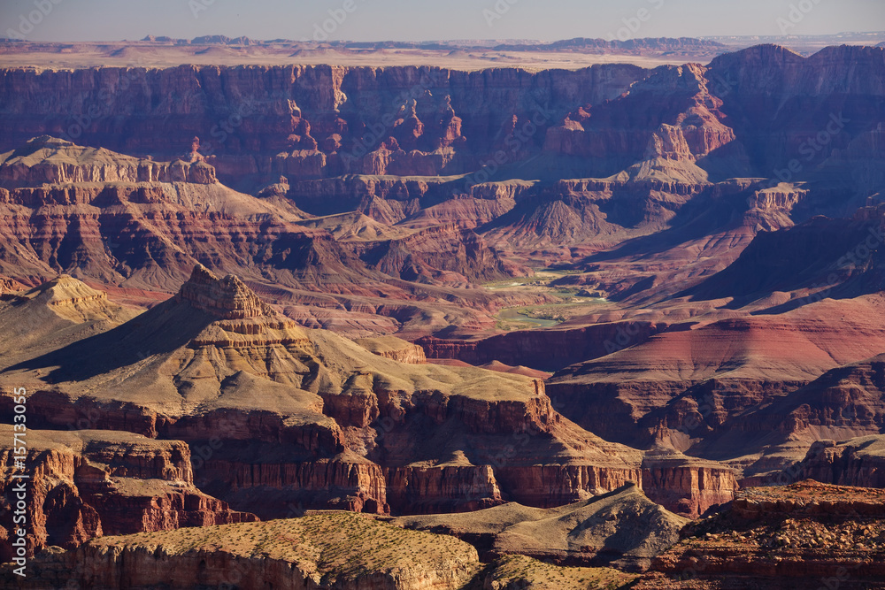 Fototapeta premium A view to Grand Canyon National Park, South Rim, Arizona, USA