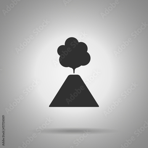 volcano eruption icon