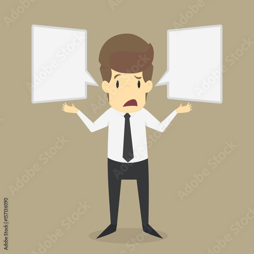 businessman presentations, advertising