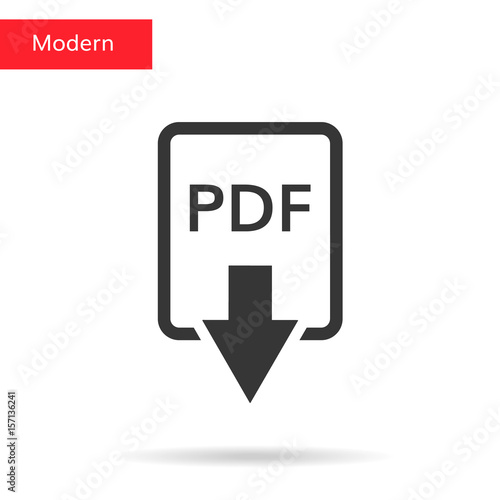 pdf download icon